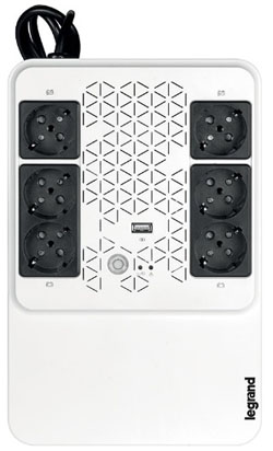 Источник бесперебойного типа серия Legrand MULTIPLUG 600-800ВА