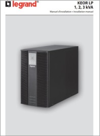 Руководство пользователя ИБП KEOR LP Legrand