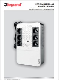 Руководство пользователя ИБП MULTIPLUG Legrand
